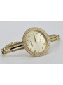 Reloj ★ de oro para damas zlotychlopak.pl Pureza de oro 585 333 ¡★ Precio bajo!