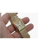 Goldene Herrenuhr Geneve ★ zlotychlopak.pl ★ Gold Reinheit 585 333 Niedriger Preis!