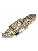 Gold men's watch Geneve ★ zlotychlopak.pl ★ Gold purity 585 333 Low Price!