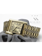 Reloj de oro para hombre Geneve ★ zlotychlopak.pl ★ Pureza de oro 585 333 Precio bajo!