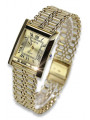 Gold men's watch Geneve ★ zlotychlopak.pl ★ Gold purity 585 333 Low Price!