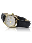 Reloj de oro para hombre Geneve ★ zlotychlopak.pl ★ Pureza del oro 585 333 ¡Precio bajo!