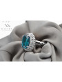 Rose soviétique russe 14k 585 or Alexandrite Ruby Emerald Sapphire Zircon ring vrc014