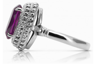 Vintage Silber 925, Amethyst, verschiedene Steine. vrc068s