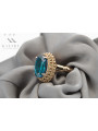 Rose soviétique russe 14k 585 or Alexandrite Ruby Emerald Sapphire Zircon ring vrc084