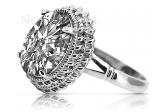 Inel sovietic rusesc din aur 585 trandafir 14k alexandrit rubin smarald safir zircon vrc014