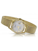 Gold men's watch Geneve ★ zlotychlopak.pl ★ Gold purity 585 333 Low Price!