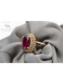 Rose soviétique russe 14k 585 or Alexandrite Ruby Emerald Sapphire Zircon ring vrc014