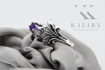 Bague en argent sterling 925, Alexandrite, pierres précieuses variées vrc169s