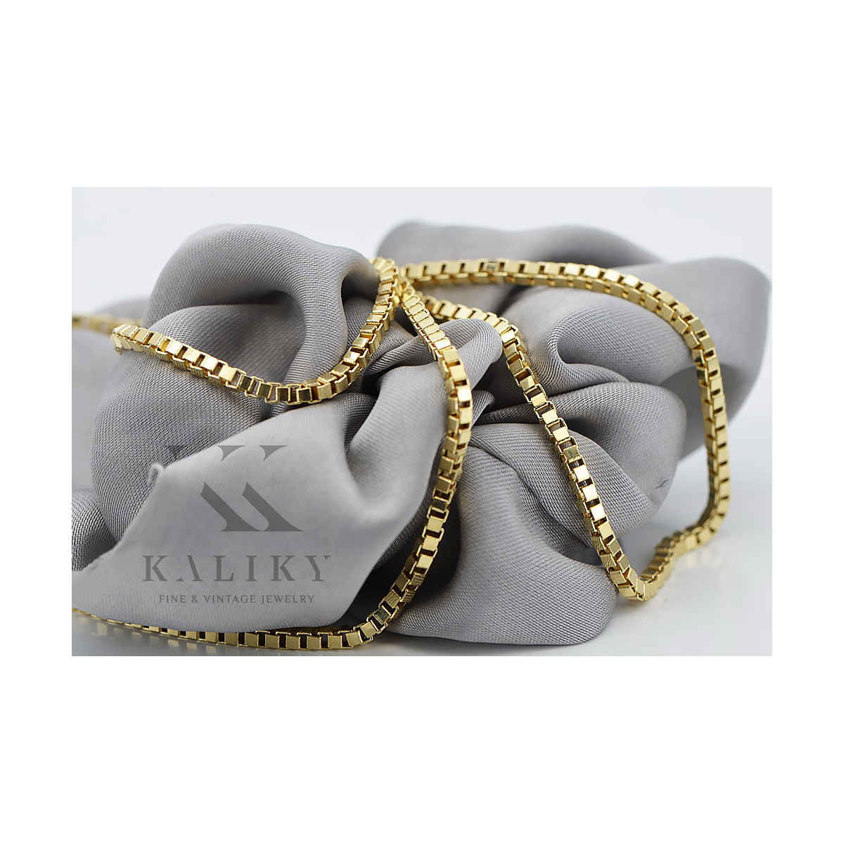 Yellow rose gold chain ★ russiangold.com ★ Gold 585 333 Low price