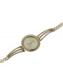 Reloj de damas de oro ★ zlotychlopak.pl ★ Pureza de oro 585 333 ¡Precio bajo!