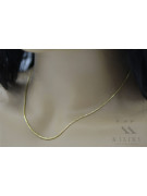 "14K Italian Yellow Gold Rope Chain Necklace" cc078y