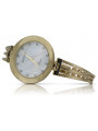 Reloj de damas de oro ★ zlotychlopak.pl ★ Pureza de oro 585 333 ¡Precio bajo!