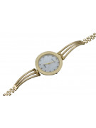 Reloj de damas de oro ★ zlotychlopak.pl ★ Pureza de oro 585 333 ¡Precio bajo!