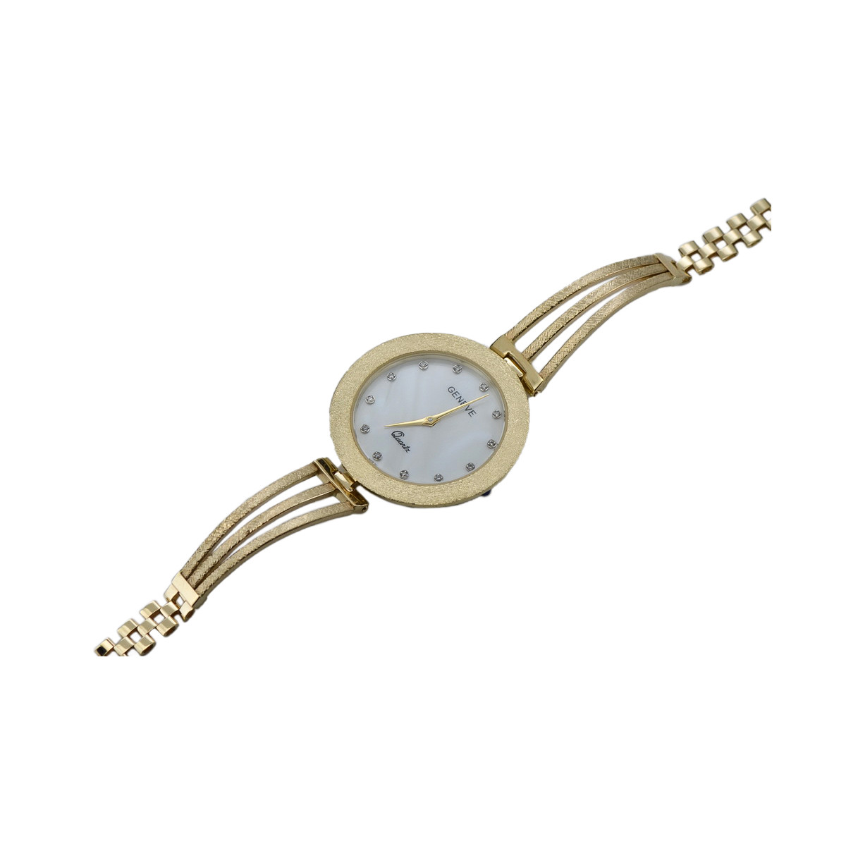 Reloj de damas de oro ★ zlotychlopak.pl ★ Pureza de oro 585 333 ¡Precio bajo!