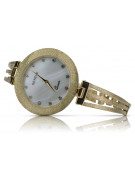 Reloj de damas de oro ★ zlotychlopak.pl ★ Pureza de oro 585 333 ¡Precio bajo!