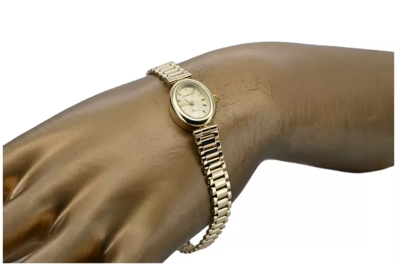 Gold ladies watch ★ zlotychlopak.pl ★ Gold purity 585 333 Low price!