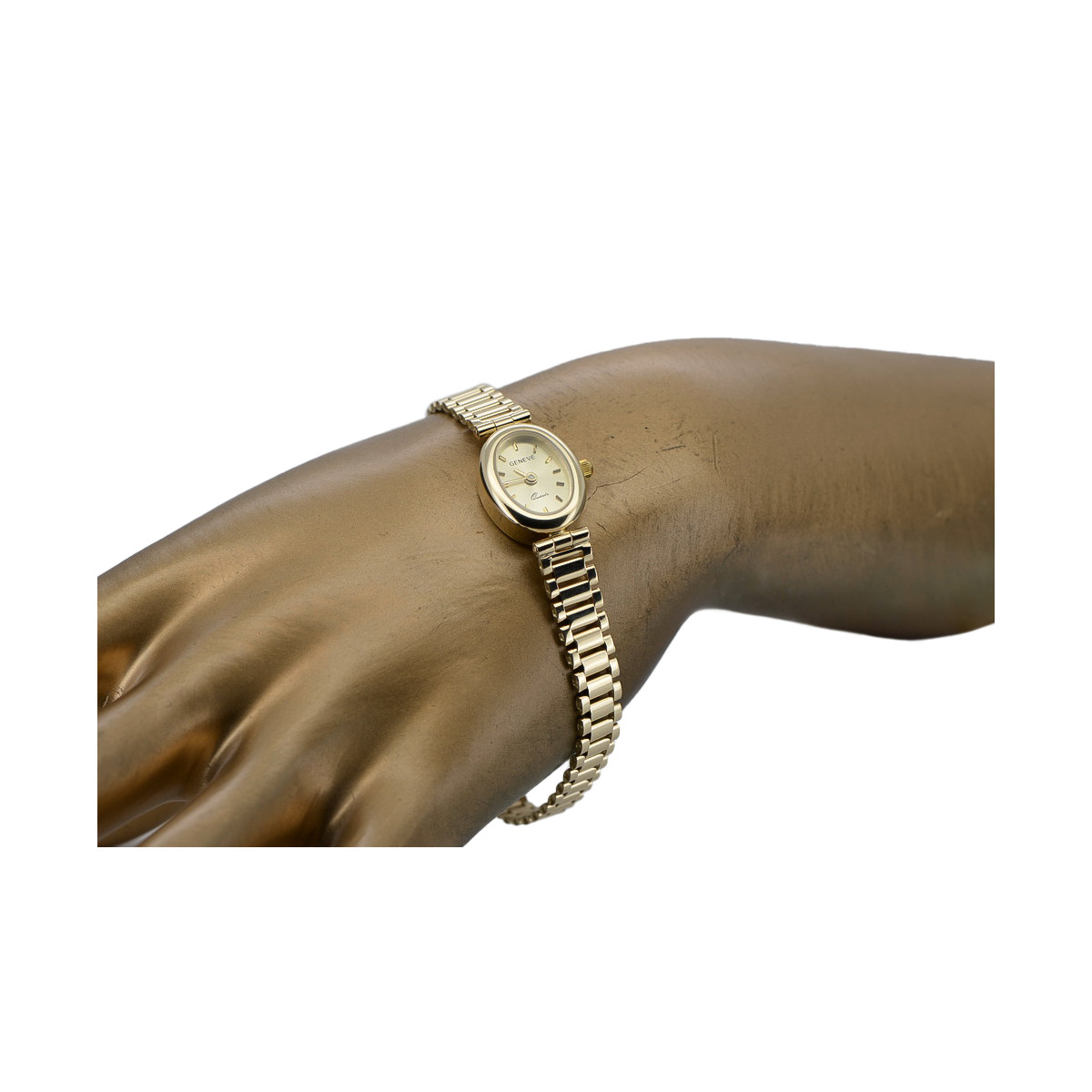 Gold ladies watch ★ zlotychlopak.pl ★ Gold purity 585 333 Low price!