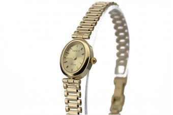 Reloj de dama Geneve de oro amarillo de 14 quilates lw099y