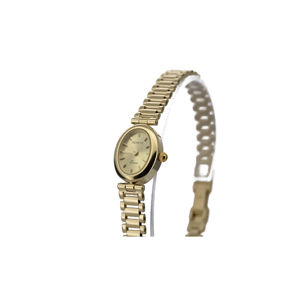 Reloj de damas de oro ★ zlotychlopak.pl ★ Pureza de oro 585 333 ¡Precio bajo!