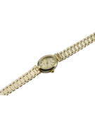 Reloj de damas de oro ★ zlotychlopak.pl ★ Pureza de oro 585 333 ¡Precio bajo!