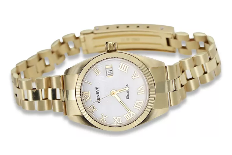 Montre homme en or Genève ★ zlotychlopak.pl ★ Pureté de l’or 585 333 Prix bas!