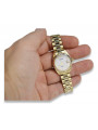 Reloj de oro para hombre Geneve ★ zlotychlopak.pl ★ Pureza de oro 585 333 Precio bajo!