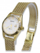 Reloj de oro para hombre Geneve ★ zlotychlopak.pl ★ Pureza de oro 585 333 Precio bajo!