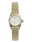 Gold men's watch Geneve ★ zlotychlopak.pl ★ Gold purity 585 333 Low Price!