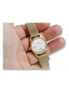 Reloj de oro para hombre Geneve ★ zlotychlopak.pl ★ Pureza de oro 585 333 Precio bajo!