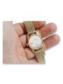 Gold men's watch Geneve ★ zlotychlopak.pl ★ Gold purity 585 333 Low Price!