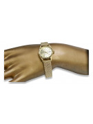 Reloj de oro para hombre Geneve ★ zlotychlopak.pl ★ Pureza de oro 585 333 Precio bajo!