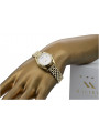 Gold men's watch Geneve ★ zlotychlopak.pl ★ Gold purity 585 333 Low Price!