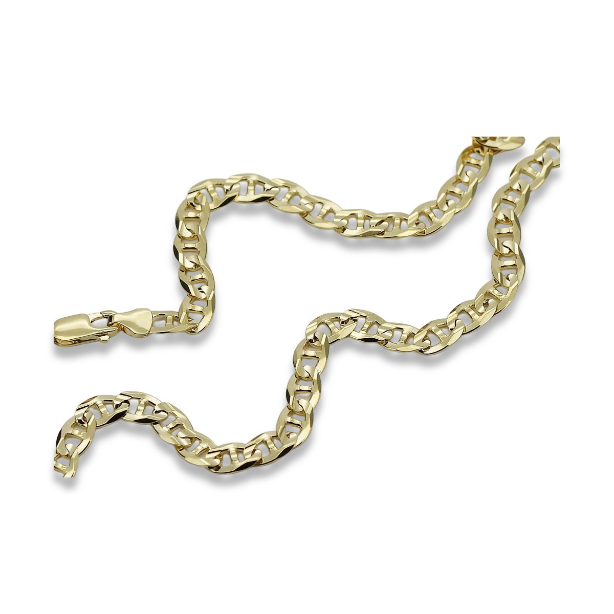 Yellow rose gold chain ★ russiangold.com ★ Gold 585 333 Low price