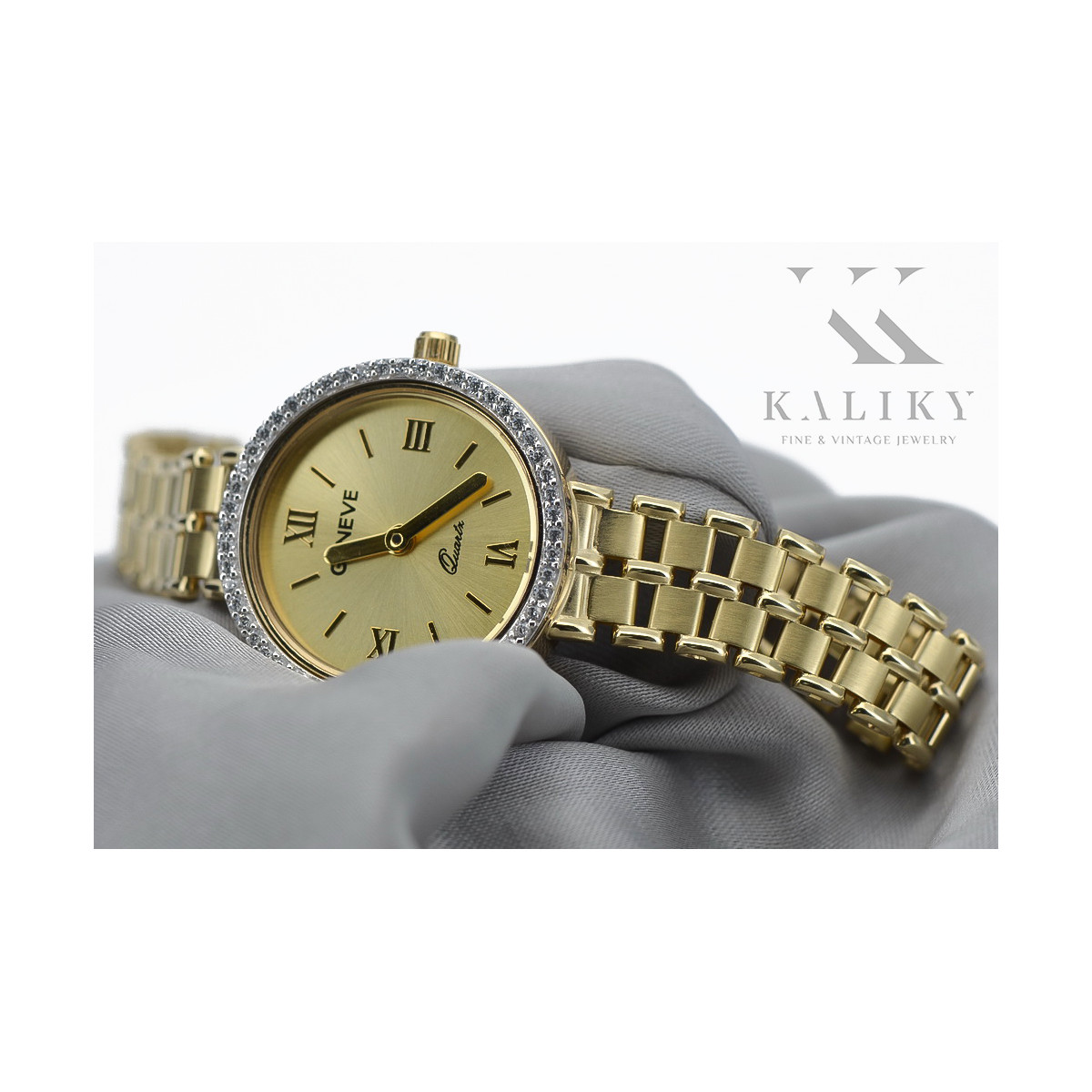 Gold ladies watch ★ zlotychlopak.pl ★ Gold purity 585 333 Low price!