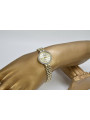 Reloj ★ de oro para damas zlotychlopak.pl Pureza de oro 585 333 ¡★ Precio bajo!