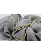 Italian Fox Tail 14K Yellow Gold Chain - Various Length Options cc035y