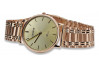 Antique Blush Pink Gold Watch - Geneve Vintage Men's Wristwatch mw004r&mbw009r