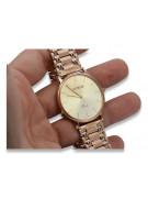 Вінтажний рожевий годинник з чоловічого золота 14k 585 Geneve Wristwatch mw004r&mbw009r