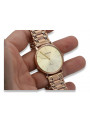 Montre de poignet en or rose vintage 14k 585 pour homme, Genève mw004r&mbw009r