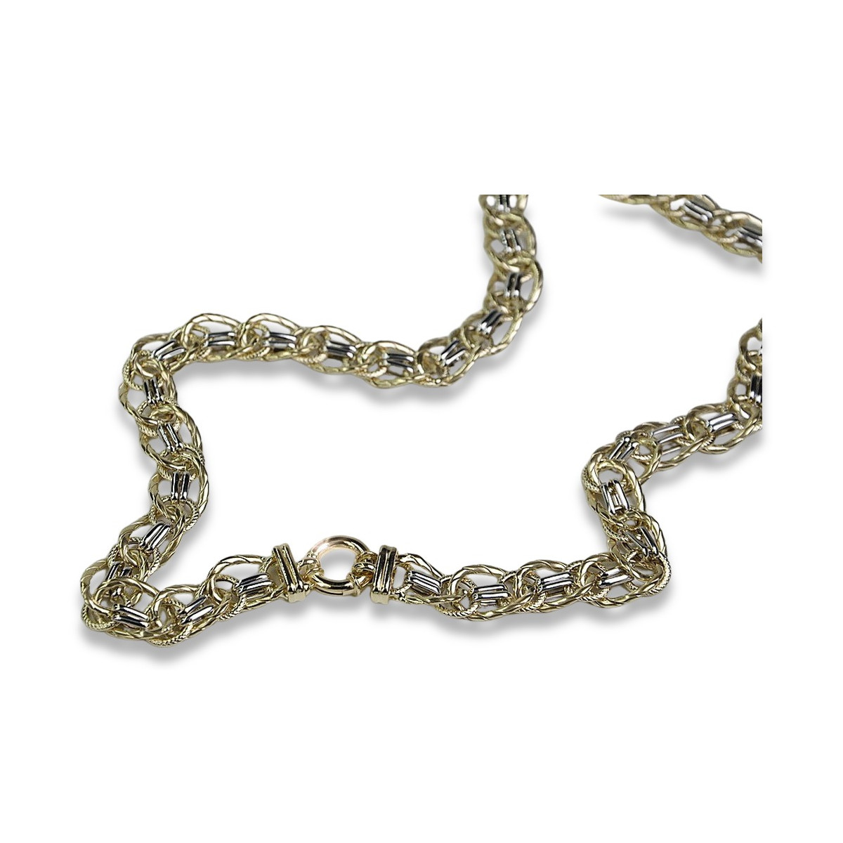 Yellow rose gold chain ★ russiangold.com ★ Gold 585 333 Low price