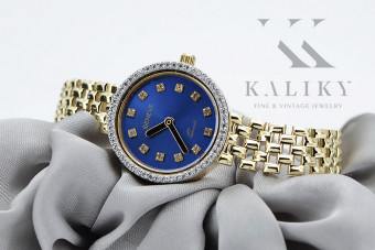 14K жълто злато, Си? Часовник за дама Geneve Lady Gift lw101ydb