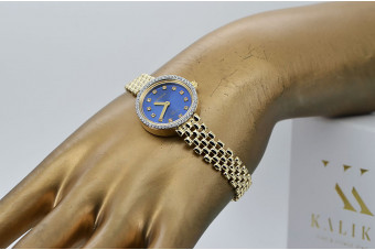 Gold ladies watch ★ zlotychlopak.pl ★ Gold purity 585 333 Low price!