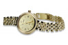 "14K Yellow Gold Geneve Lady Watch with 2 Diamond Accents" lw011ydy