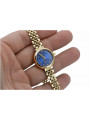 Reloj de dama en oro amarillo de 14 quilates, Geneve Lady Gift. lw011ydb