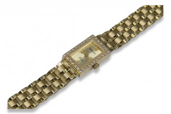 Goldene Damenuhr ★ https://zlotychlopak.pl/de/ ★ Goldreinheit 585 333 Niedriger Preis!