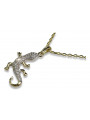 Pendentif ★ en or zlotychlopak.pl ★ Echantillon d’or 585 333 prix bas