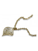 Gold pendant pendant ★ zlotychlopak.pl ★ Gold hallmark 585 333 low price