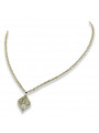 Gold pendant pendant ★ zlotychlopak.pl ★ Gold hallmark 585 333 low price