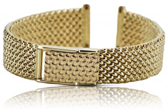 Yellow rose gold watch bracelet ★ russiangold.com ★ Gold 585 333 Low price